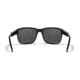 Wiley X WX Trek Sunglasses, Matte Black Frame, Captivate Polarized Grey Lens, AC6TRK18