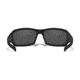 Wiley X WX Twisted Sunglasses, Matte Black Frame, Alt Captivate Pol Grey Lenses, SSTWI08ALT