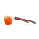 Wiley X YF Swift Sunglasses, Gloss White Frame, Red Mirror Lens, YFSWF05