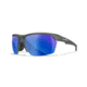 Wiley X YF Swift Sunglasses, Graphite Frame, Blue Mirror Lens, YFSWF09