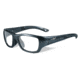 Wiley X Youth Force Flash Sunglasses,Graphite/Black,Clear Lens YFFLA03