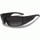 Wiley X Zak Black OPS Tactical Sunglasses - Smoke Grey Lens / Matte Black Frame ACZAK08