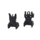 Williams Gun Sight Blackout Picatinny Rail Folding Sight, Set, Black, 655133