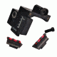 Williams Gun Sight FP Fire Sight Set w/.343m &amp; .343n, Winchester 94/Side drilled Marlin 36, Black/Red, 63331