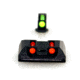 Williams Gun Sight Self Defense Pistol Sights For Glock 17, 19, 22, 23, 24, 26, 27, 33, 34, 35, 37, 38, 39, Green/Red, 56359