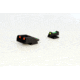 Williams Gun Sight Self Defense Pistol Sights For Taurus Pro PT111, PT140, PT145, PT 745, 24-7s, Green/Red, 70897