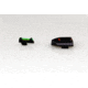 Williams Gun Sight Self Defense Pistol Sights, Glock 17, 19, 22, 23, 24, 26, 27, 33, 34, 35, 37, 38, 39, Green/Red, 56359