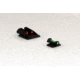 Williams Gun Sight Self Defense Pistol Sights, Ruger LC9 &amp; LC380, Green/Red, 47499