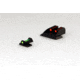 Williams Gun Sight Self Defense Pistol Sights, S&amp;W M&amp;P, Green/Red, 70915