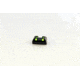 Williams Gun Sight Self Defense Pistol Sights, Springfield XDs, Rear Only, Green/Red, 70988