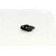 Williams Gun Sight Self Defense Pistol Sights, Springfield XDs, Rear Only, Green/Red, 70988