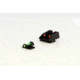 Williams Gun Sight Self Defense Pistol Sights, Taurus 1911/809, Green/Red, 70947