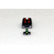 Williams Gun Sight Target Pistol Sights, Ruger SR22 Pistol, Elevation Only, Green/Red, 70987