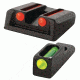 Williams Gun Sight Self Defense Pistol Sights, S&amp;W SD9 &amp; 40VE, Green/Red, 70994, EDEMO1