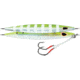Williamson Kensaki Jig 170, Sinking, VMC Double Assist HK, Green Sardine Zebra Uv, 6oz, 6in, KSJ170UVGSZ