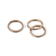 Wilson Combat AR15 One Piece Stainless Gas Rings, Stainless, TR-HGR-15