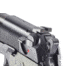 Wilson Combat Battlesight, Flat Square Notch, Serrated Blade,.270in Beretta Black 630SQ-S