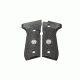 Wilson Combat Beretta 92, 96 G10 Grips, Checkered with WC Logo, Black 724FC-BLK