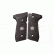 Wilson Combat Beretta 92, 96 G10 Grips, ULTRA THIN with WC Logo, Black Cherry 728-FS-UT-BC