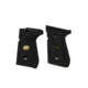 Wilson Combat Beretta 92, 96 G10 Grips, ULTRA THIN with WC Logo, Black, 728-FS-UT-BLK