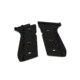 Wilson Combat Beretta 92, 96 G10 Grips, ULTRA THIN with WC Logo, Black, 728-FS-UT-BLK