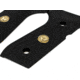 Wilson Combat Beretta 92, 96 G10 Grips, ULTRA THIN with WC Logo, Black, 728-FS-UT-BLK