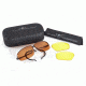 Wilson Combat Decot Revel Shooting Glasses with Case, Brown 820