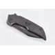 Wilson Combat EDC-X Tactical Folding Knife, X-TAC Pattern, Titanium Framelock, Black, WTK-EDCX-B