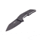 Wilson Combat EDC-X Tactical Folding Knife, X-TAC Pattern, Titanium Framelock, Black, WTK-EDCX-B
