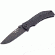 Wilson Combat Extreme Lite Carry, Black G-10 Starburst Handle, Black Plain, WTK-ELC-BG10
