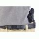 Wilson Combat Featherweight IWB Holster, 1911, Left Hand, 1.5in Belt, Shark, Black F1BSL15