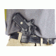 Wilson Combat Featherweight IWB Holster, 1911, Right Hand, 1.5in Belt, Black F1BLR15