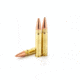 Wilson Combat Hornady FMJ 300 HAMR 125 Grain Brass Cased Pistol Ammo, 200 Round, A300HMR-125-FMJ-BLK-200RD
