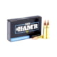 Wilson Combat Hornady V-MAX 300 HAM'R 110 Grain Brass Cased Pistol Ammo, 20 Round, A300HMR-110-VMAX-20RD