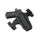 Wilson Combat IWB Conversion Kit for Edge Holster, 1.5in Belt, Black ED-IWB-K