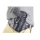 Wilson Combat Lo-Profile II Holster, Beretta PX4, Right Hand, 1.5in Belt, Black Leather with Shark Trim MLP7BLSR15