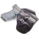 Wilson Combat Lo-Profile II Holster, Glock 17, 22, 31, Right Hand, 1.5in Belt, Black Leather with Shark Trim, MLP6BLSR15