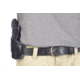 Wilson Combat Lo-Profile II Holster, S and W M and P Compact, Right Hand, 1.5in Belt, Black Leather with Shark Trim MLP14BLSR15