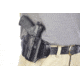 Wilson Combat Lo-Profile II Holster, S and W M and P, Right Hand, 1.5in Belt, Black Leather with Shark Trim MLP13BLSR15