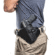 Wilson Combat Lo-Profile II Leather Outside the Waistband Holster, SIG P320, Left, Black, MLP21BLSL15