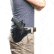 Wilson Combat Lo-Profile II Leather Outside the Waistband Holster, SIG P320, Right, Black, MLP21BLSR15