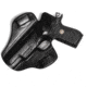 Wilson Combat Lo-Profile II Leather Outside the Waistband Holster w/Rail, Wilson Combat EDC X9/X9s/SFX9, Right, Black, MLP9BLSR15R