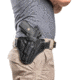 Wilson Combat Lo-Profile II Leather Outside the Waistband Holster w/Rail, Wilson Combat EDC X9/X9s/SFX9, Right, Black, MLP9BLSR15R
