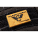 Wilson Combat Logo PVC Patch, Rectangle, Tan/Black 882