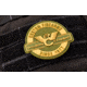 Wilson Combat Logo PVC Patch, Round, Green/Tan 880