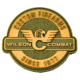 Wilson Combat Logo PVC Patch, Round, Green/Tan 880