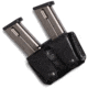 Wilson Combat Palmetto Cowhide Leather Double Pistol Magazine Pouch, Beretta 92, Ambidextrous, Black, PLDP4BLR15
