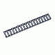 Wilson Combat Picatinny Rail Cover, Lo-Profile, Long 18 Slots, Black TR-RCLPL