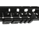Wilson Combat Picatinny Rail Panel, 4-Notch Bottom Mount, T.R.I.M. Direct Mount, Black TR-TRIM-BM