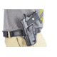 Wilson Combat Practical Holster, Compact 1911, Left Hand, 1.5in Belt, Black Shark P2BSL15